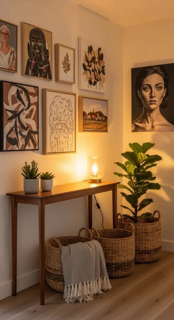 4. Add Decor Elements to Make the Hallway Feel Alive