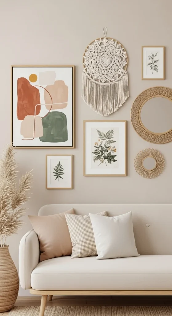 4. Add Texture Through Wall Decor