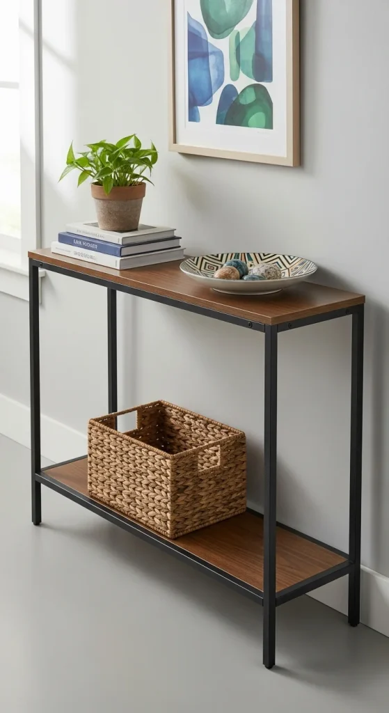 4. Choose Slim, Functional Furniture