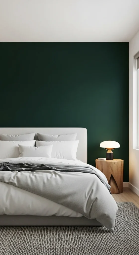 4. Experiment With Colourful Accent Walls