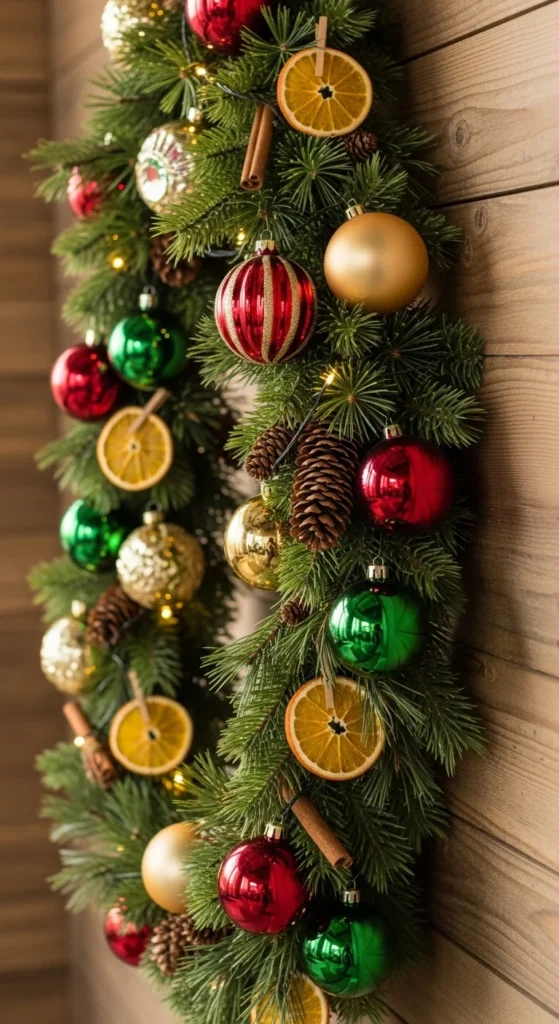 4. Holiday Garland Wall Accent