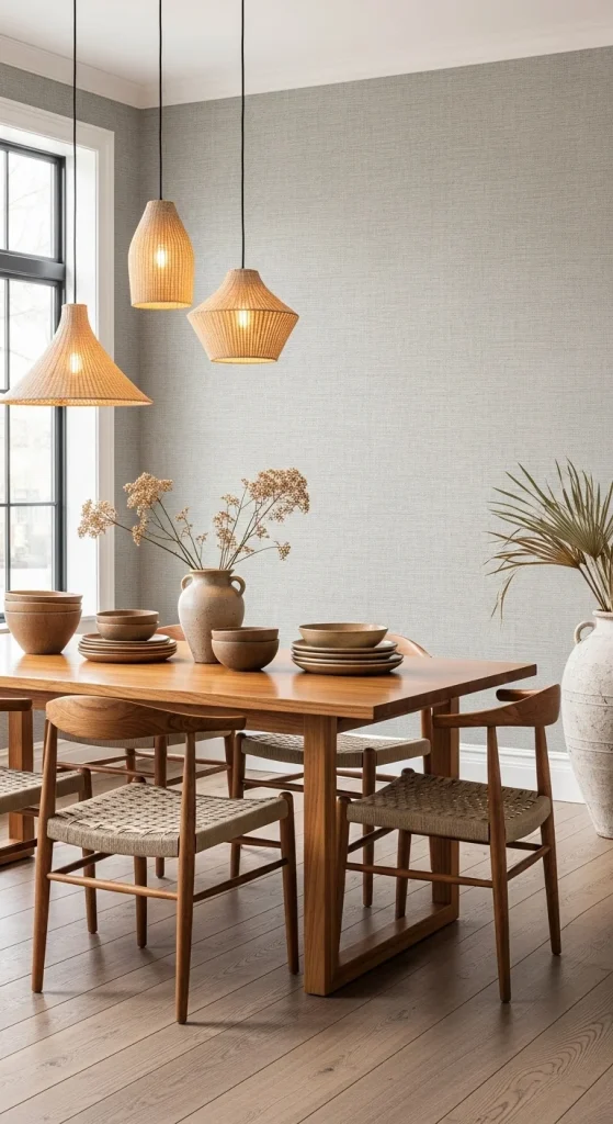 4. Mix Wallpaper With Other Textures