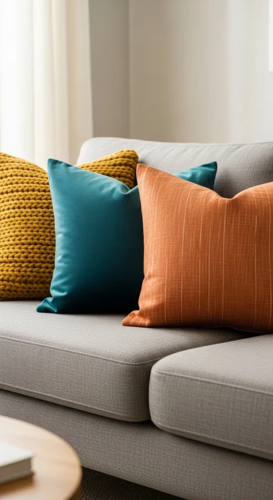 4. Soft Throw Pillows
