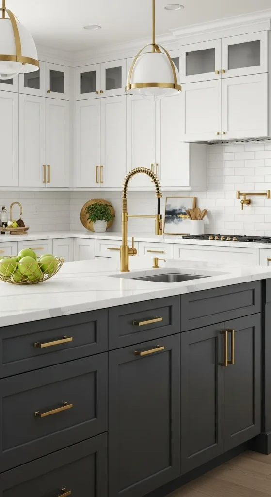 5. Add Gold in Practical Décor Pieces