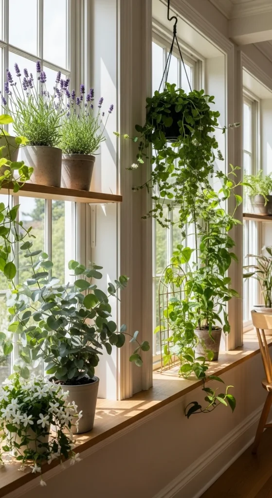 5. Add Natural Scents Through Plants