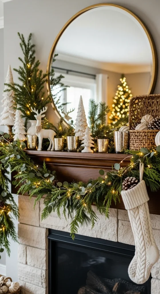 5. Add a Statement Piece Above the Mantel