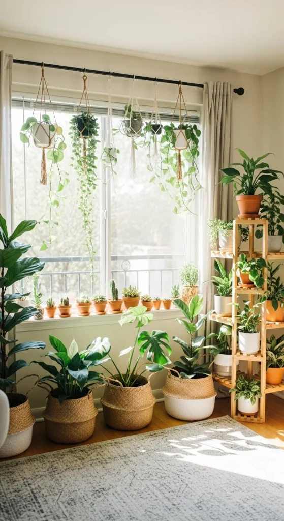 5. Bring in Plants for Natural Warmth