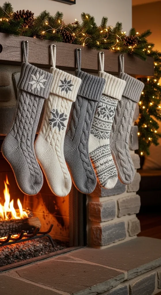 5. Cozy Knit Stockings