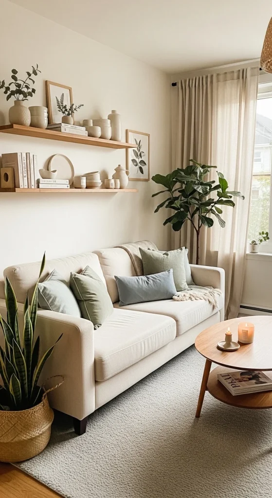 5. Keep Décor Minimal & Vertical