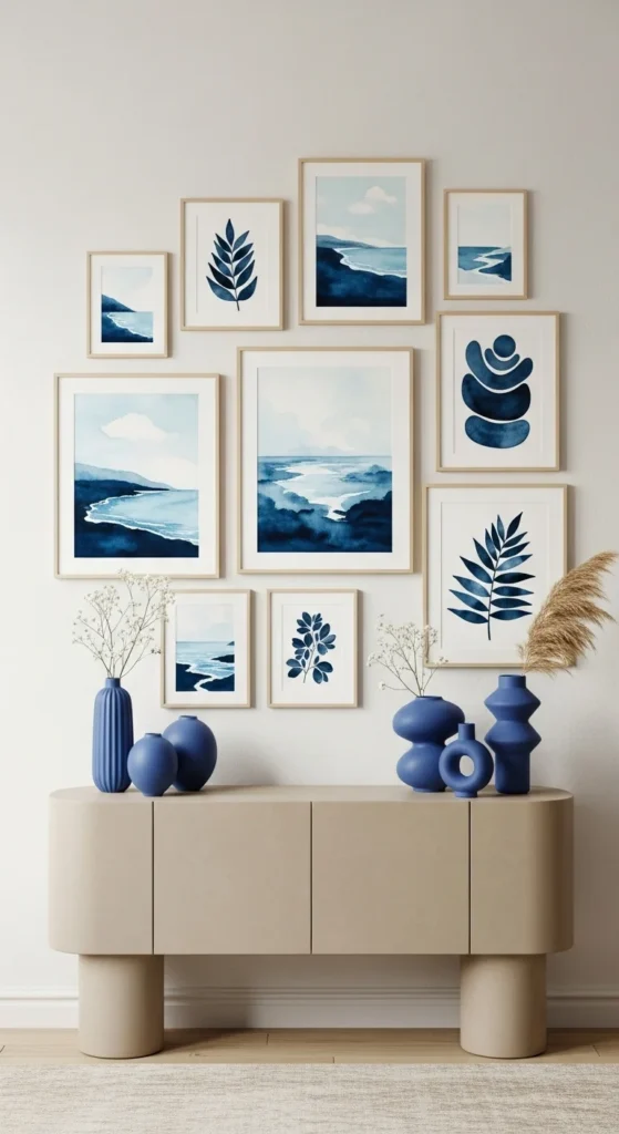 5. Use Blue in Artwork, Décor, and Natural Elements