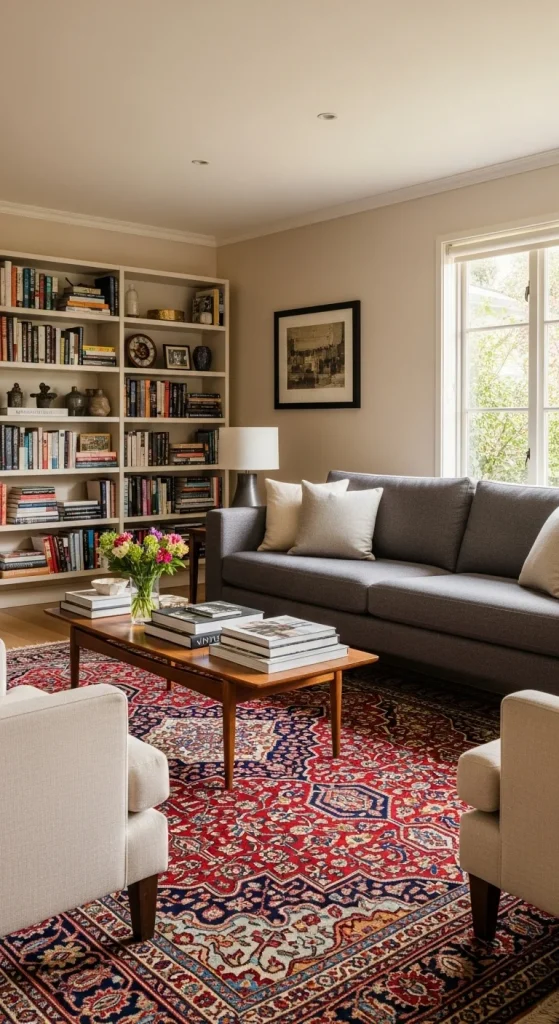 5. Use Rugs to Define and Anchor Spaces