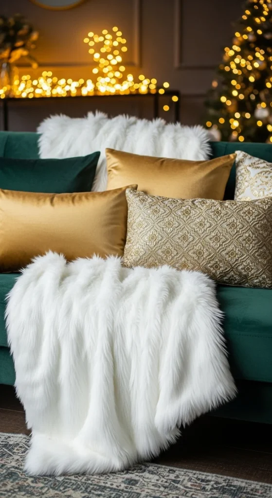 6. Faux Fur Throws