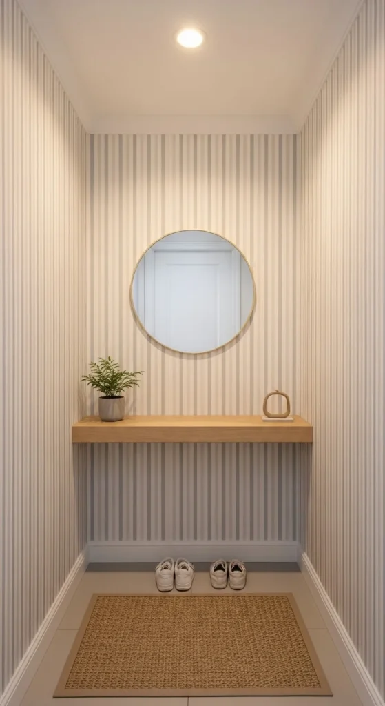 6. Make Small Spaces Feel Bigger With Wallpaper