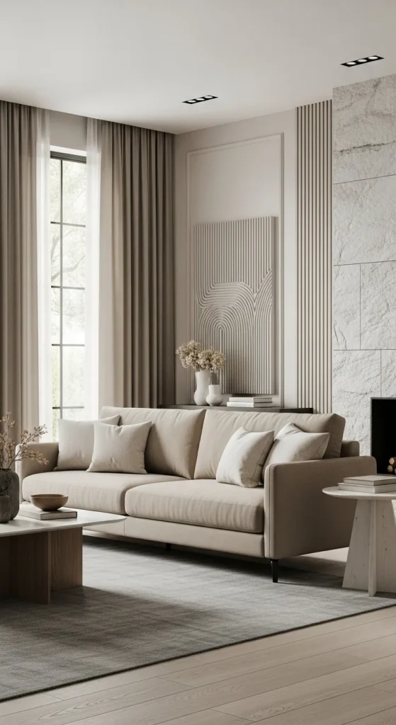 7. Mix Warm and Cool Neutrals