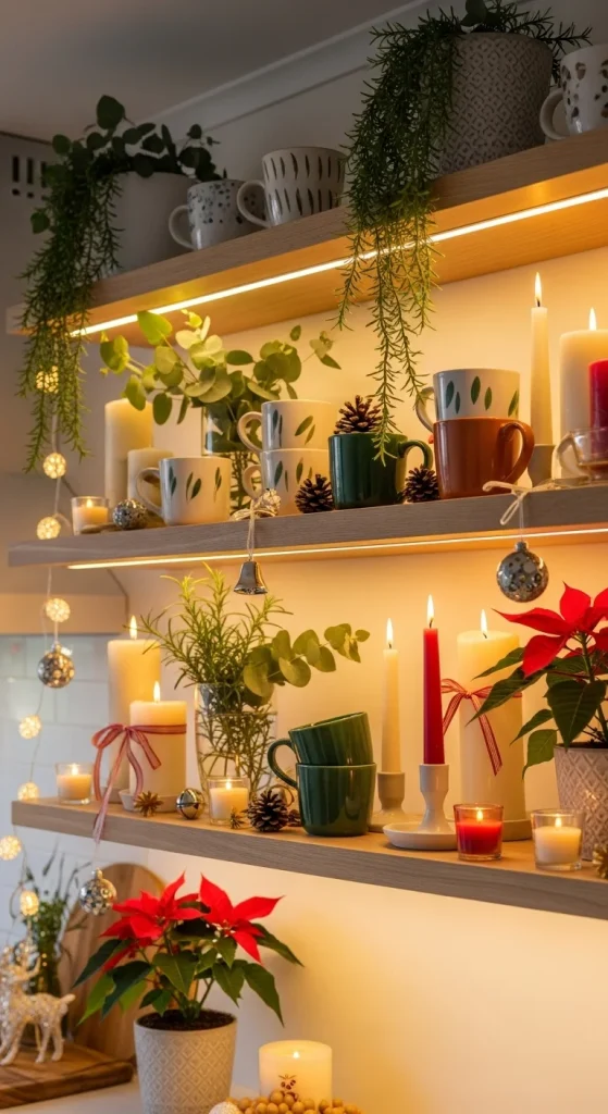 7. Seasonal Shelf Styling