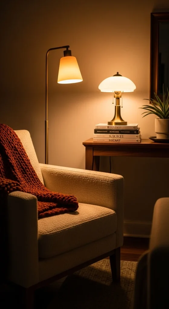 7. Use Lamps to Create Cozy Corners