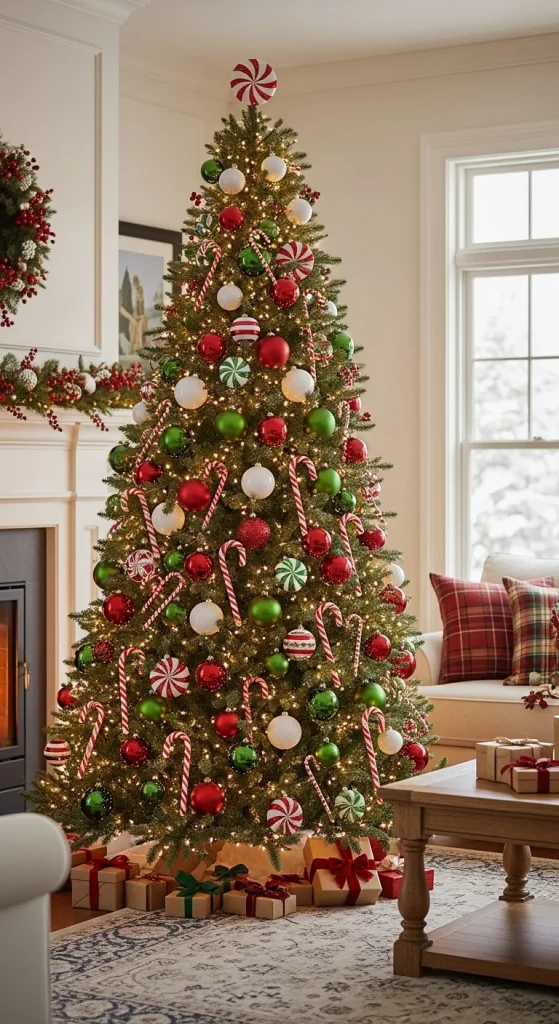 8. Candy Cane Themed