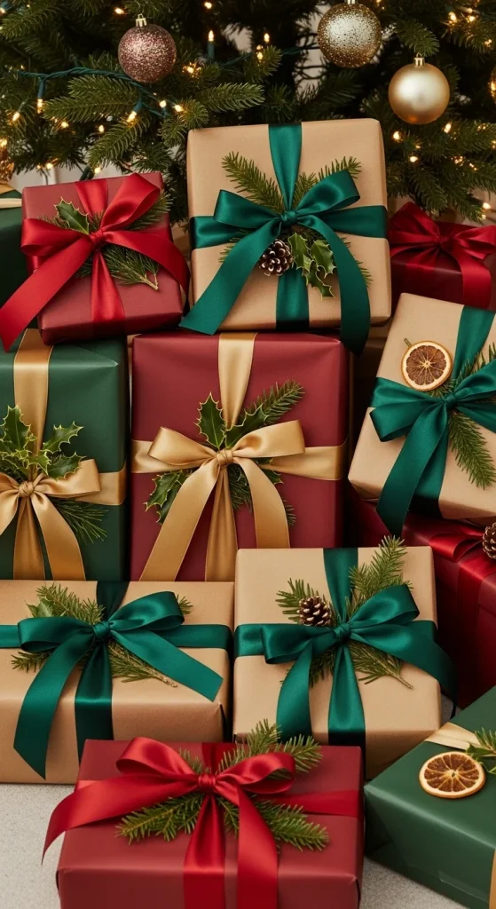 8. Wrap Gifts Like They’re Part of the Décor