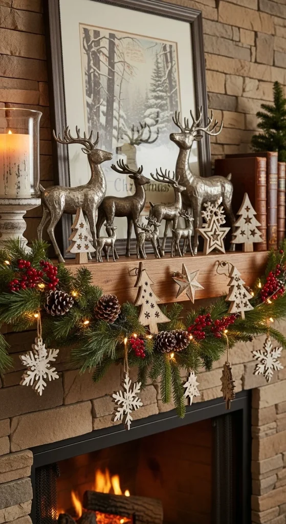 9. Mix Metal and Wood Elements