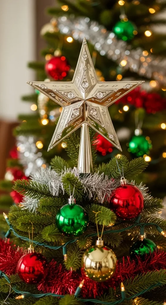 9. Retro Tree Toppers