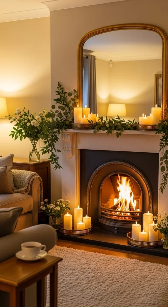 Decorate a Mantel for Every Season