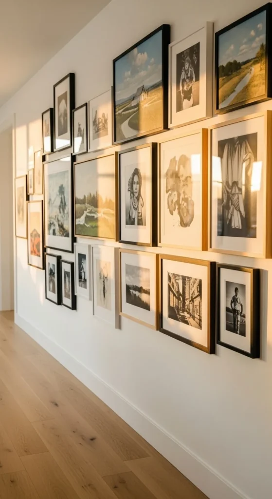 How to Create a Gallery Hallway