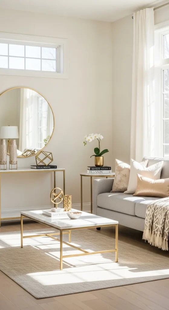 How to Decorate With Gold Accents Without Overdoing It