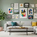 create a gallery wall