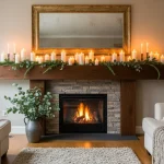decorate a mantel