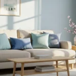 decorate with blue tones