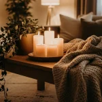 decorate with candles