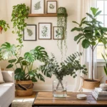decorate with greenery