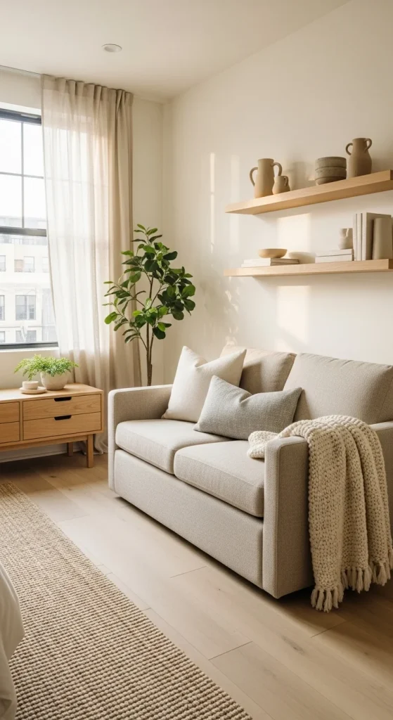 how to decorate a studio apartment