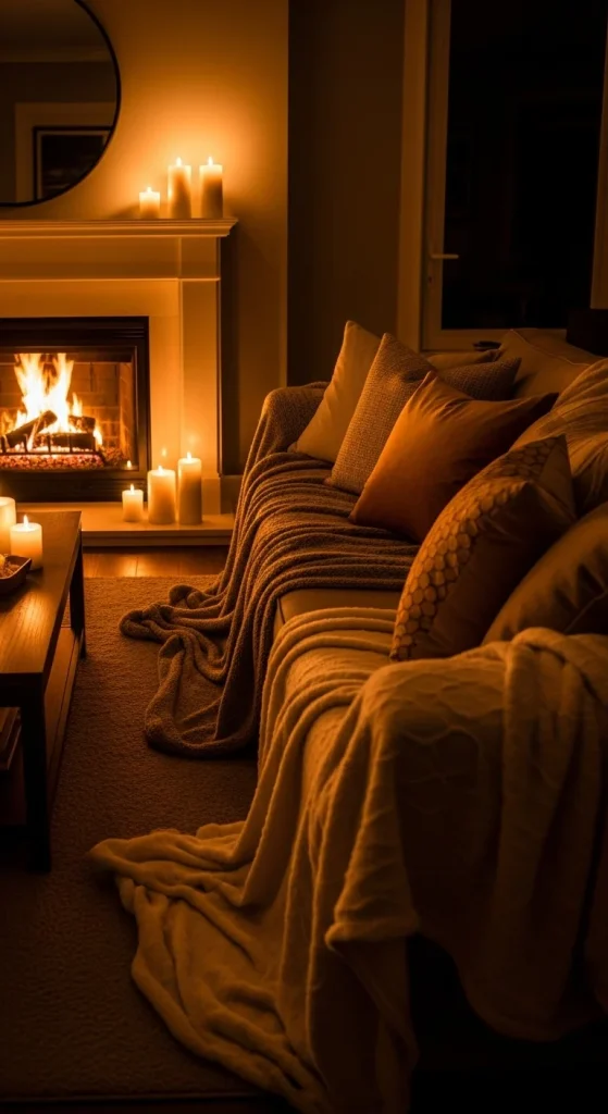 how to make your home cozy for winter