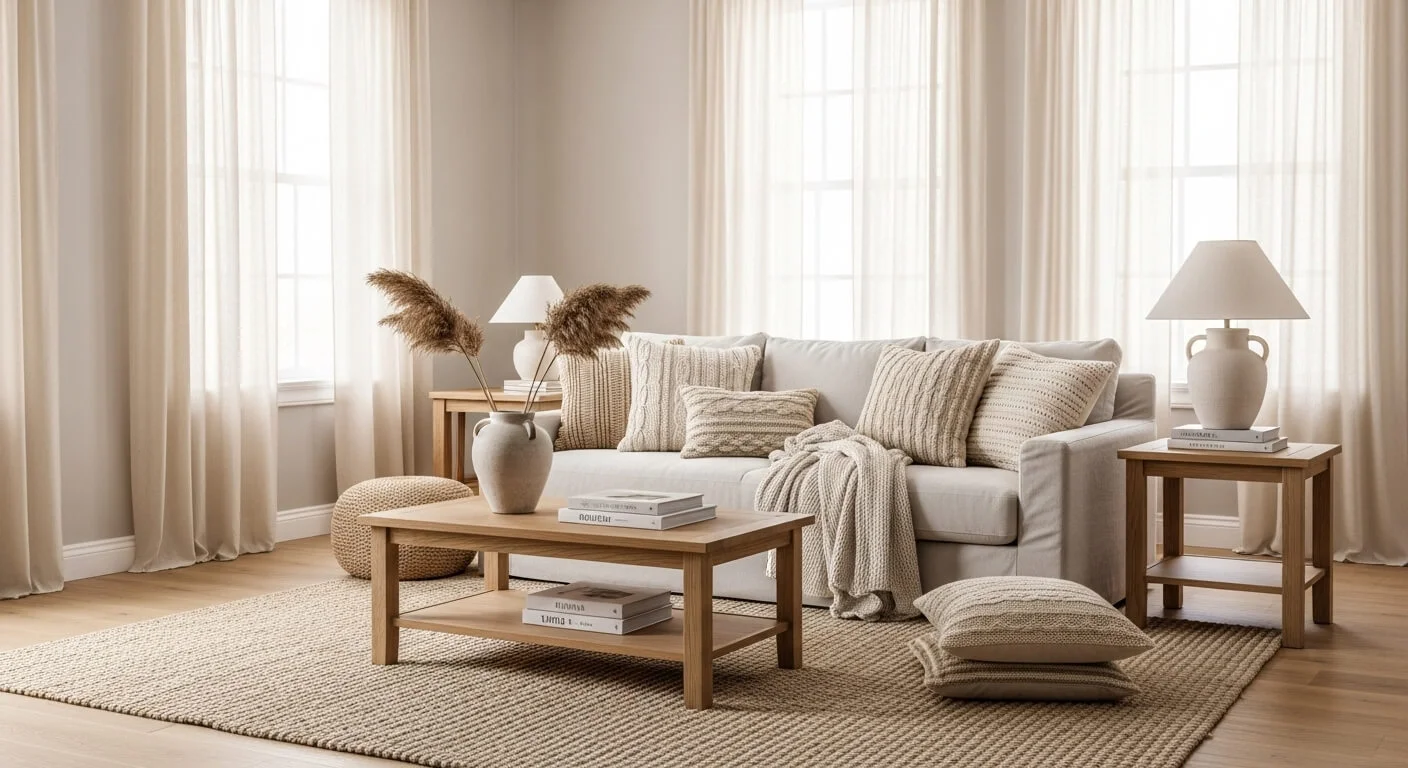 How to Decorate With Neutral Colors Without It Feeling Flat - Decor Disk